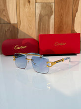 Square Blue Gradient Sunglasses