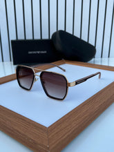 UV Protection Brown Gradient Sunglasses