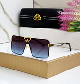 Oversized Frame Aviator Sunglasses for Men