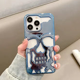 Hollow Skull Design Case - iPhone