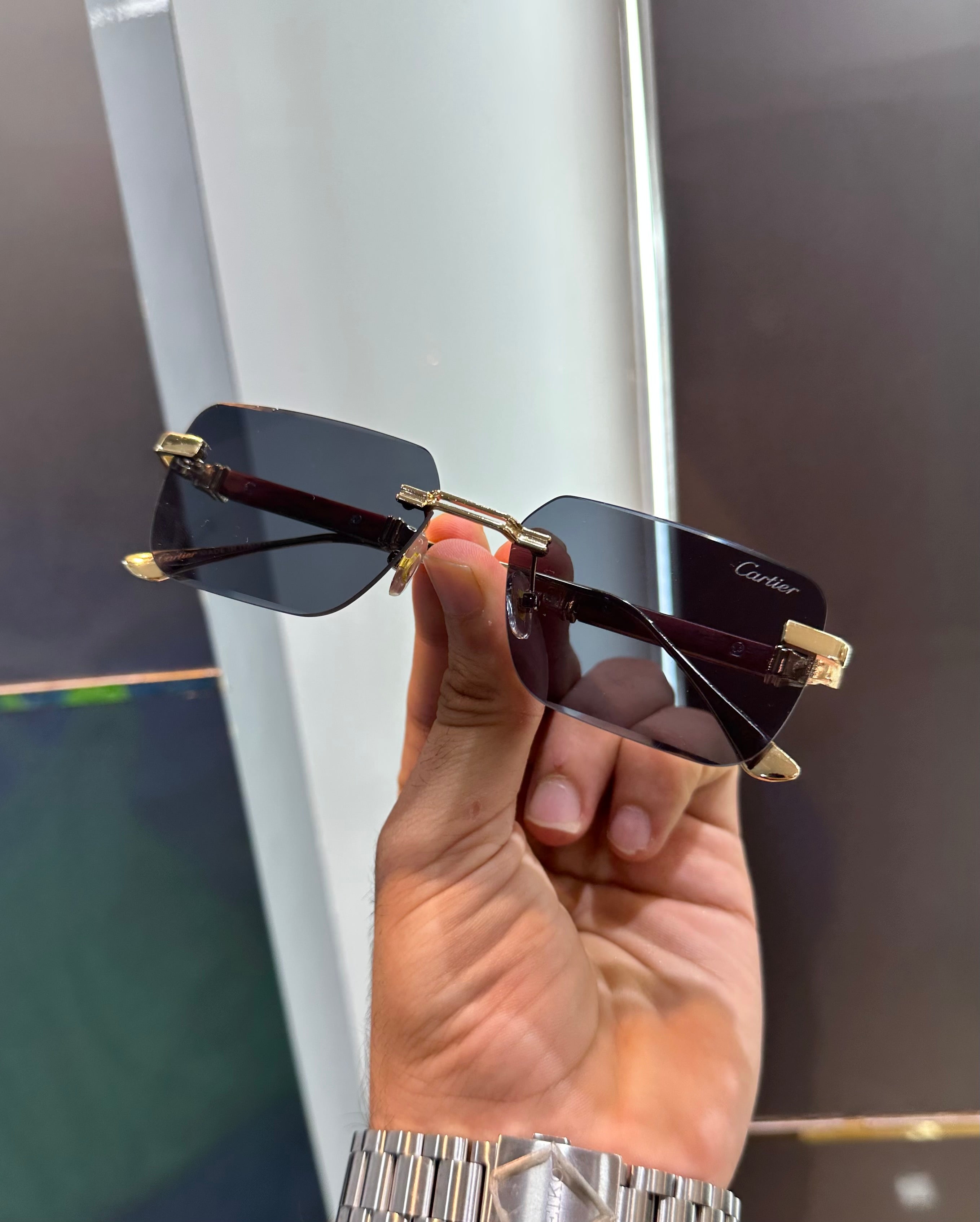 Cartier Black Gold Honey Singh Limited Edition Luxury Shade With Original Packing