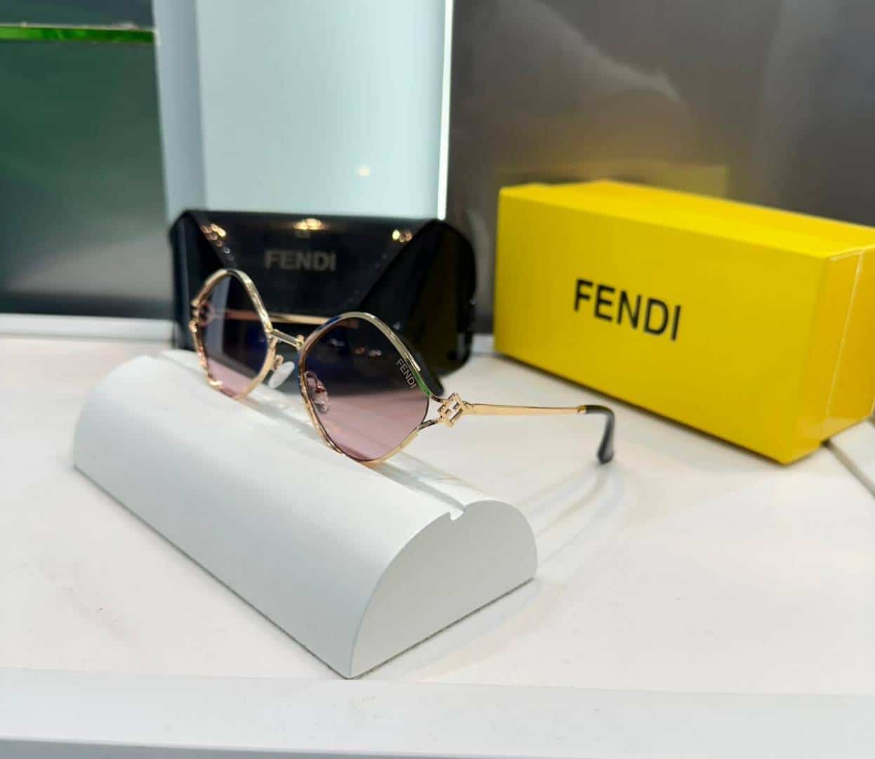 Fendi Gold With Pink Premium Shade 492