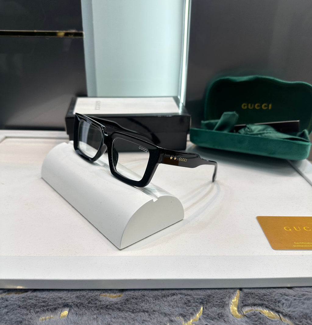 Gucci Black Transparent Luxury Shade With Original Packing