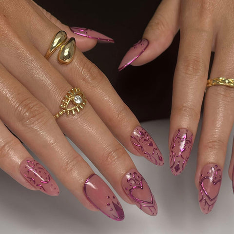 Chrome Empress - Press on Nail
