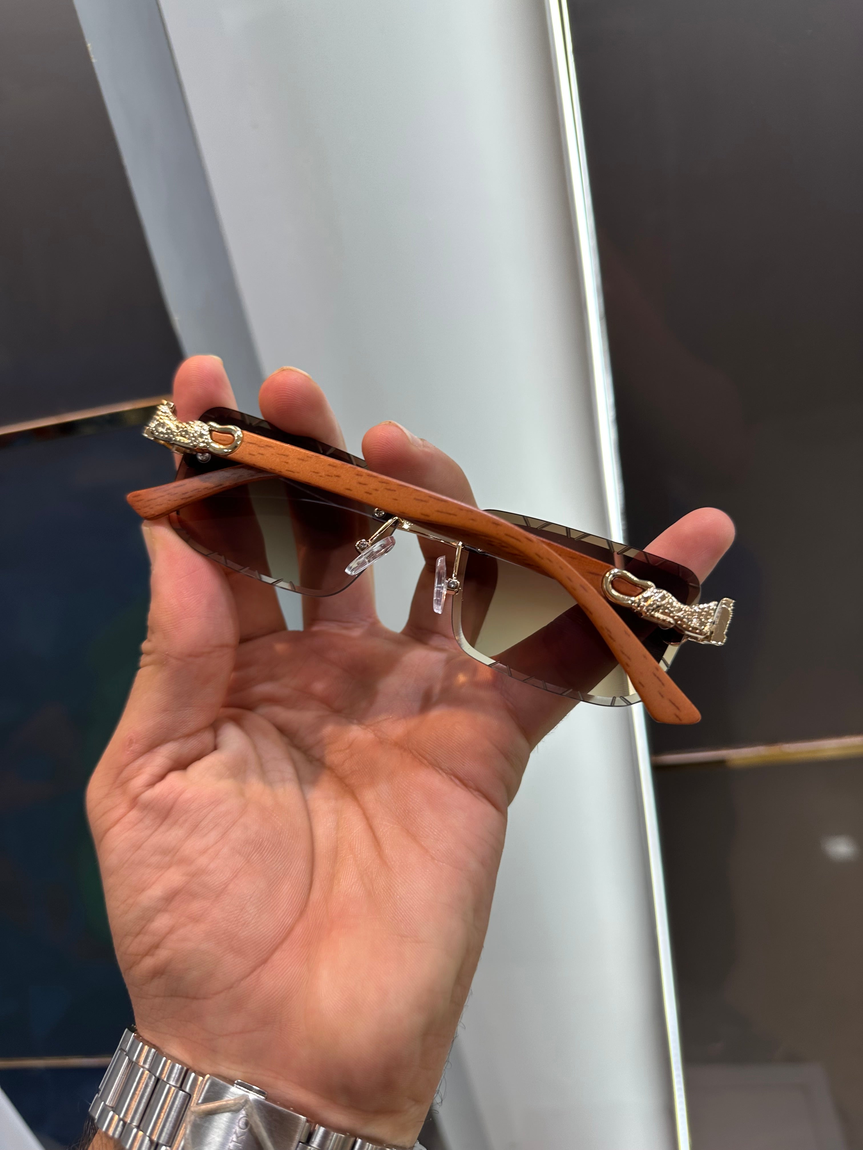 Cartier Brown Karan Aujla Limited Edition Luxury Shade With Original Packing