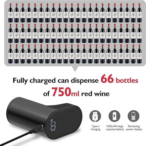 Electric Measurer Cup Whiskey Wine Decanter