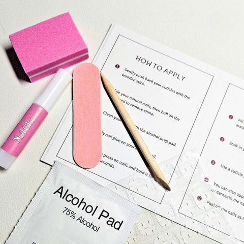 Rosette - Press on Nail