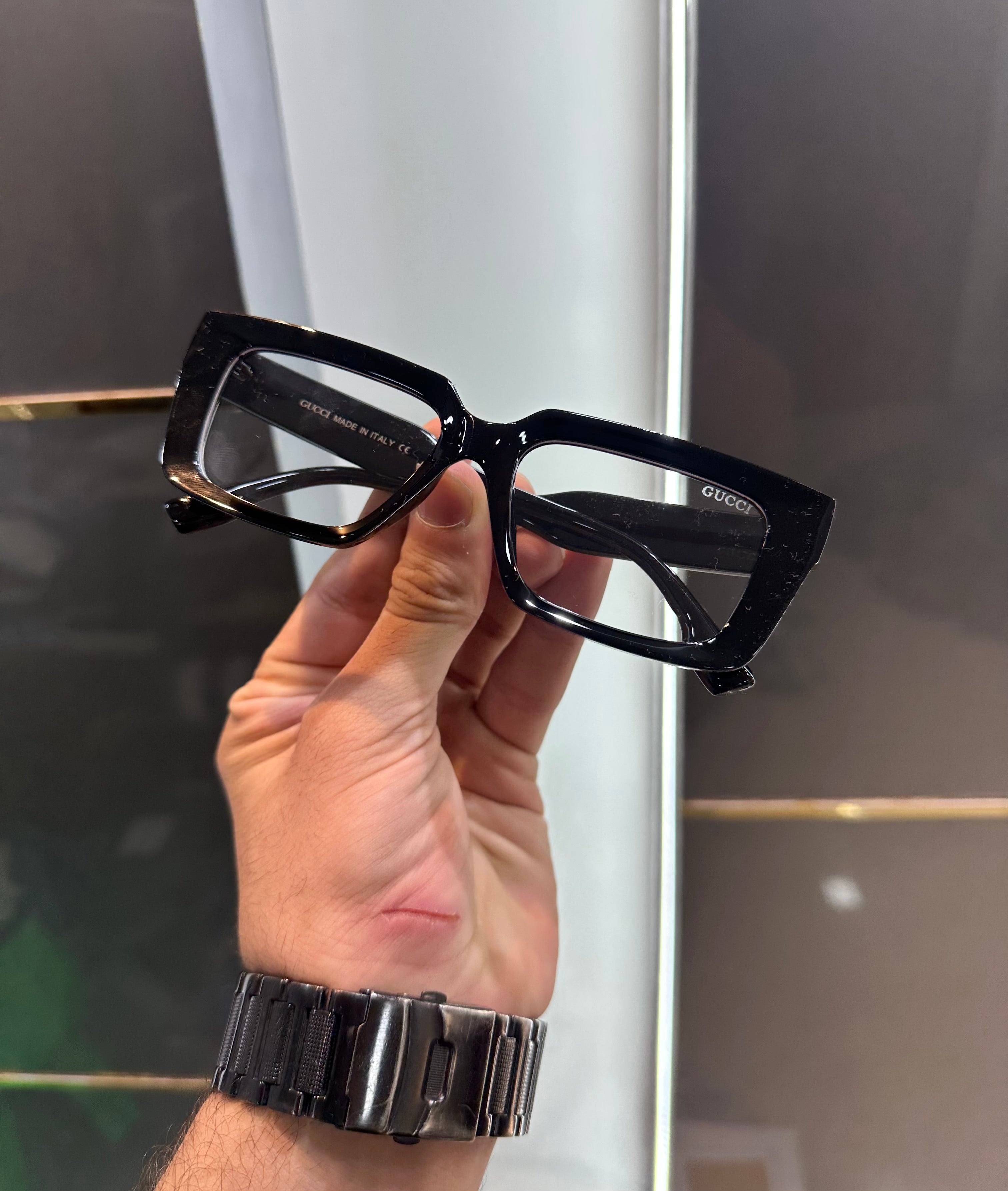 Gucci Black Transparent Luxury Shade With Original Packing