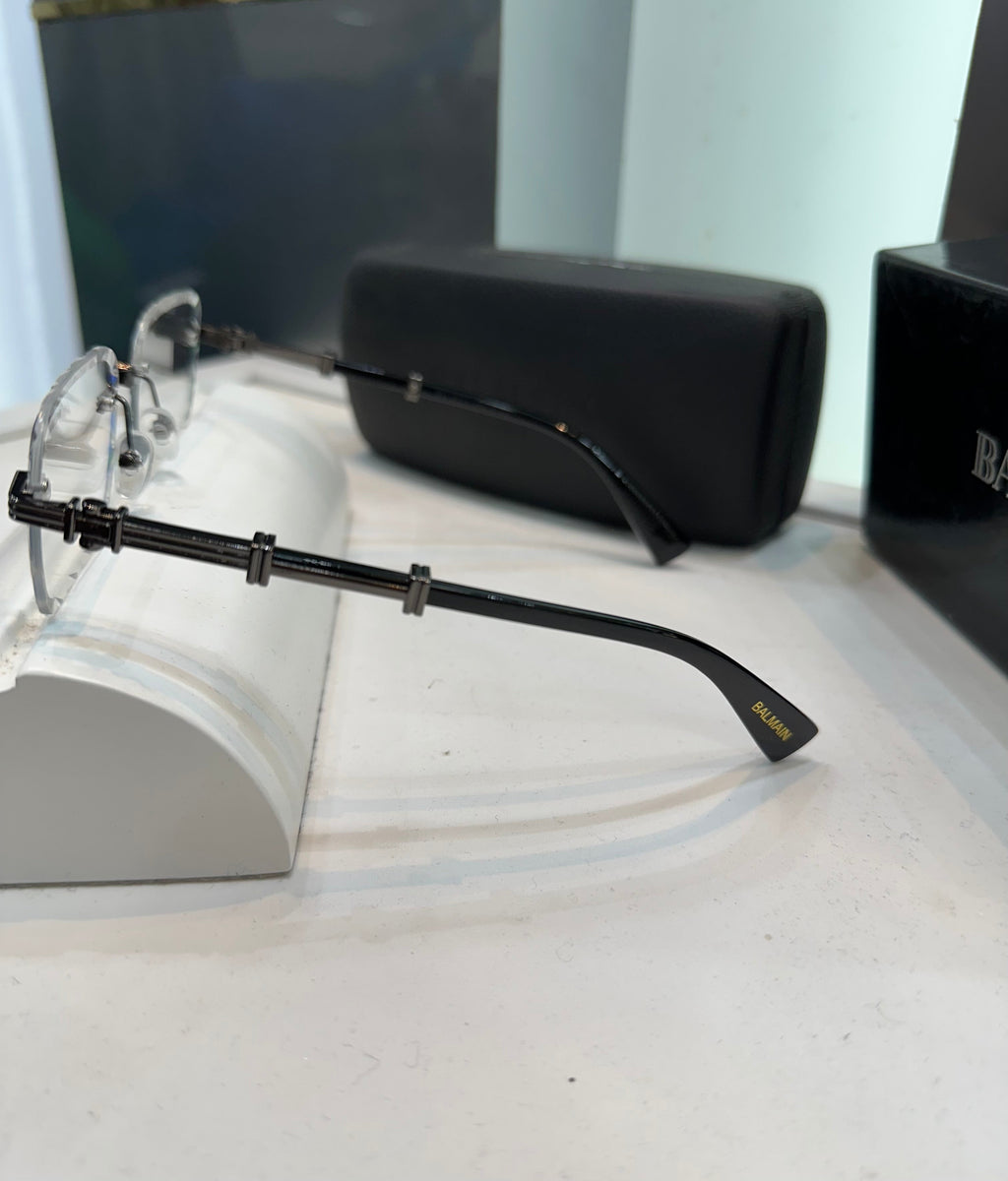 Balmain Paris White Transparent Karan Aujla Limited Edition Luxury Shade With Original Packing