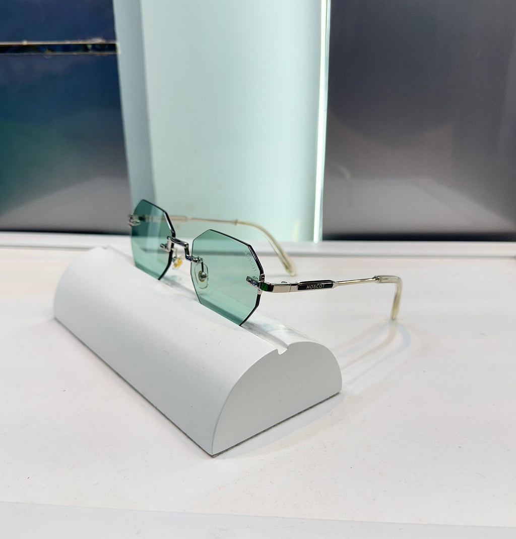 Moscot Green Metal  Karan Aujla Limited Edition Luxury Shade With Original Packing