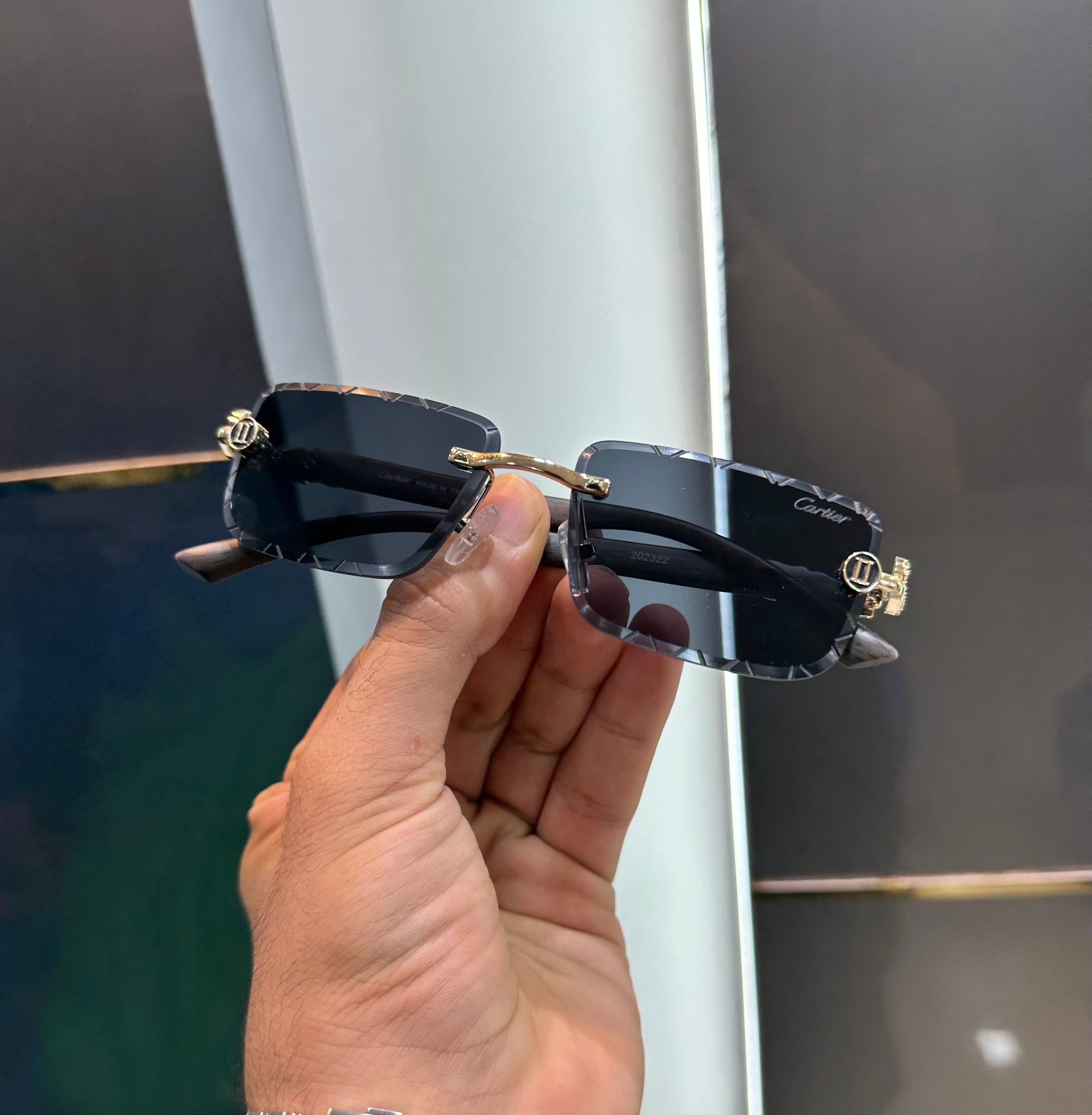 Cartier Black Karan Aujla Limited Edition Luxury Shade With Original Packing