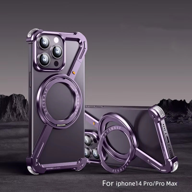 Z Shape Metal Case For iPhone/Samsung