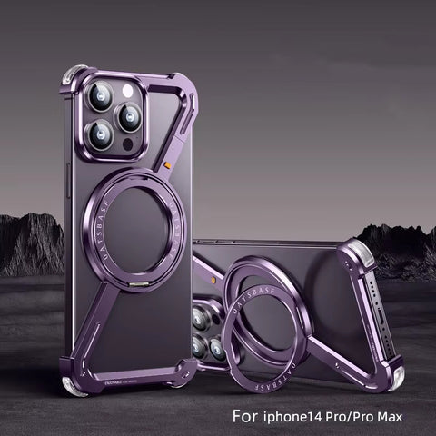 Z Shape Metal Case For iPhone/Samsung