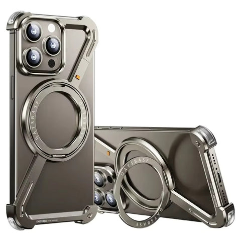 Z Shape Metal Case For iPhone/Samsung
