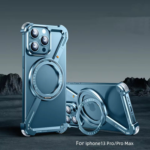 Z Shape Metal Case For iPhone/Samsung