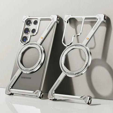 Z Shape Metal Case For iPhone/Samsung