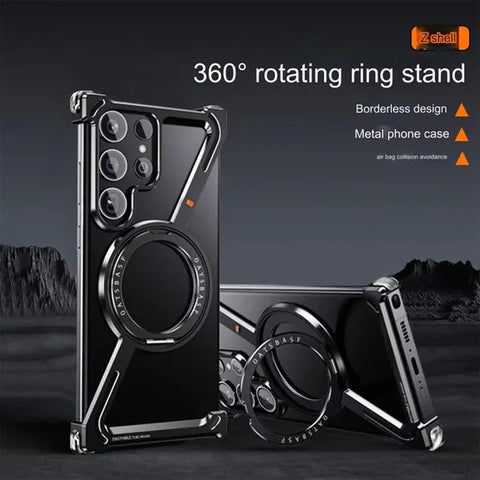 Z Shape Metal Case For iPhone/Samsung