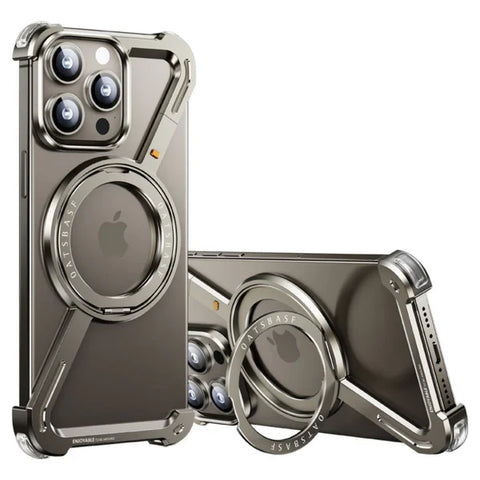 Z Shape Metal Case For iPhone/Samsung