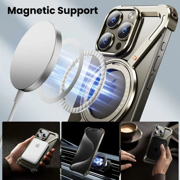 Z Shape Metal Case For iPhone/Samsung