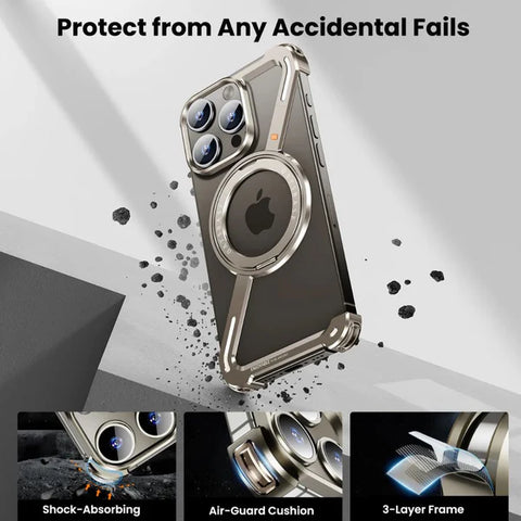 Z Shape Metal Case For iPhone/Samsung