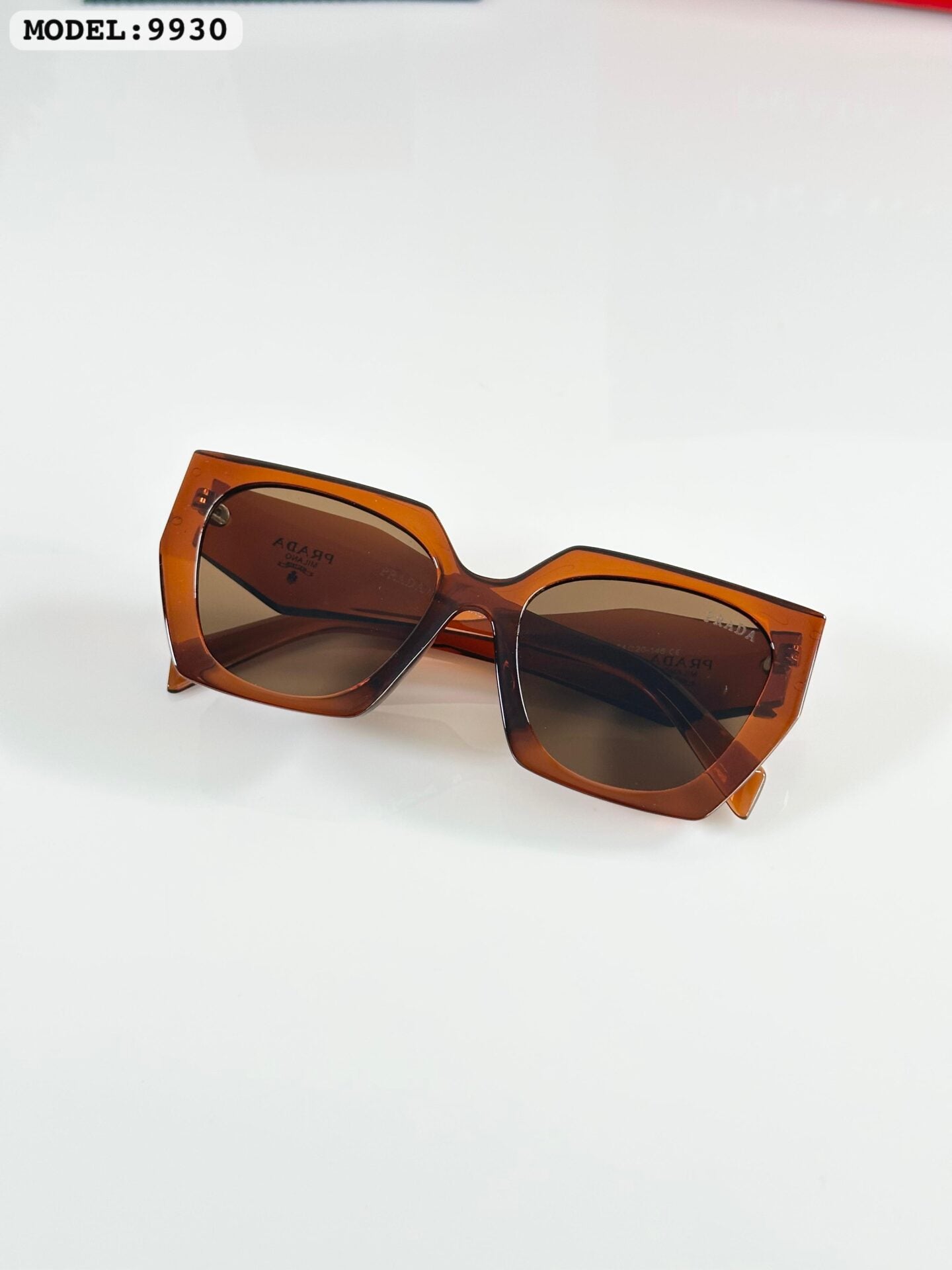 Square Brown Sunglasses for Women