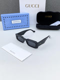 Plastic Frame Black Square Sunglasses