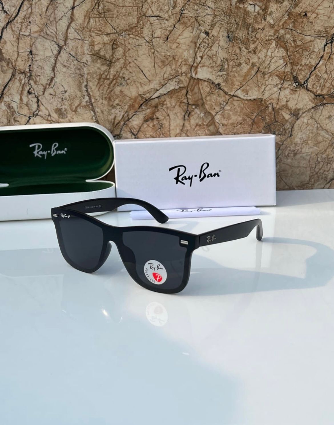 Black Men Square Sunglasses