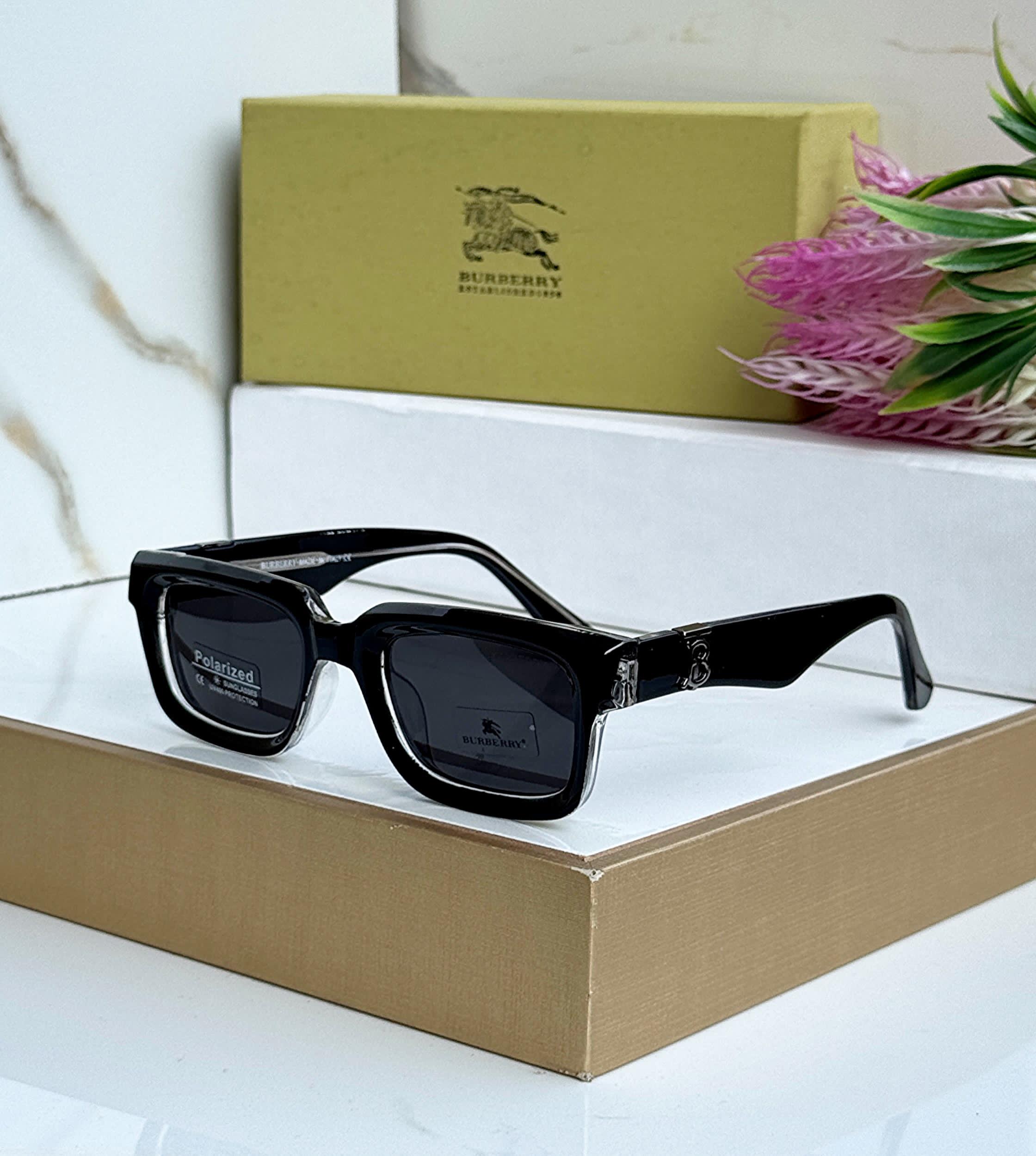 Transparent Square Sunglasses