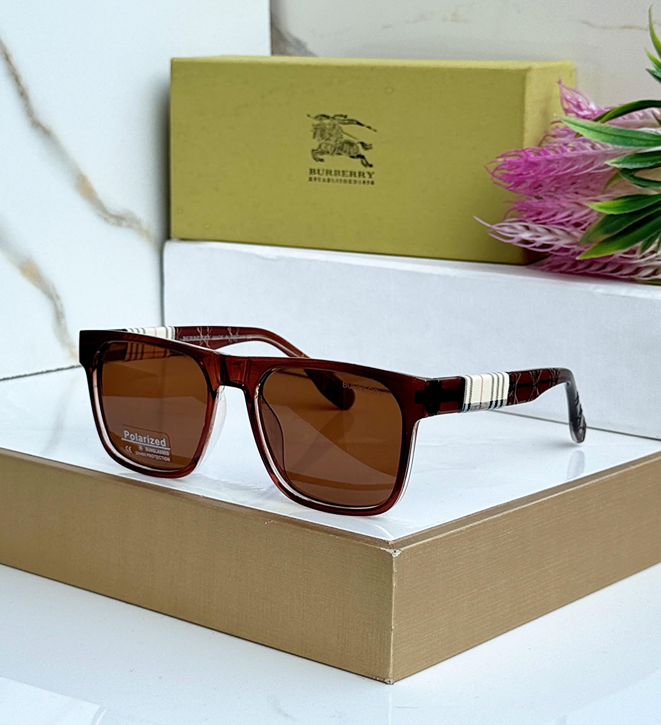 Gradient Sunglasses with Check Pattern