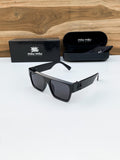 Square Black Sunglasses for Unisex