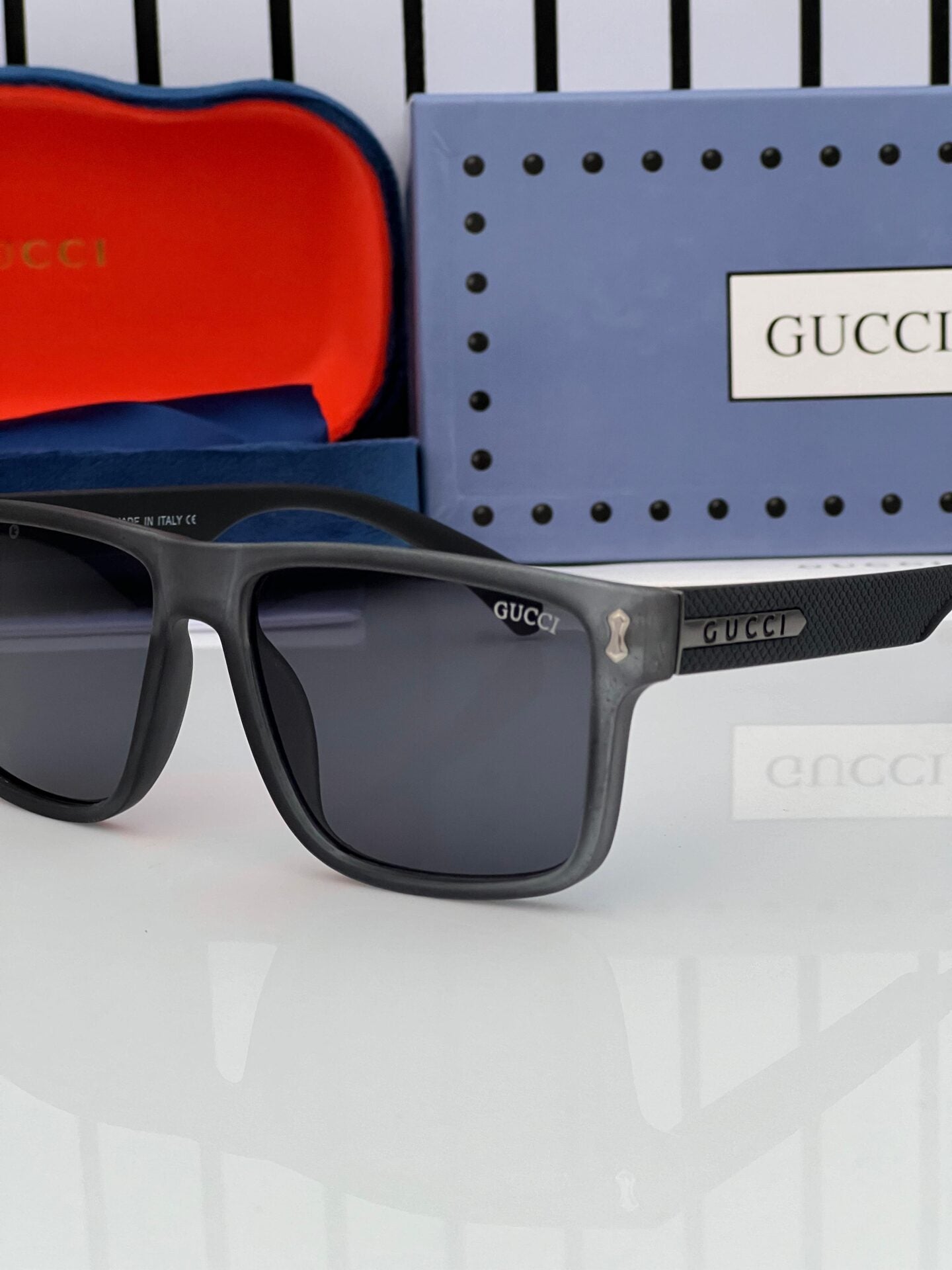 Rectangular Frame Sunglasses for Men