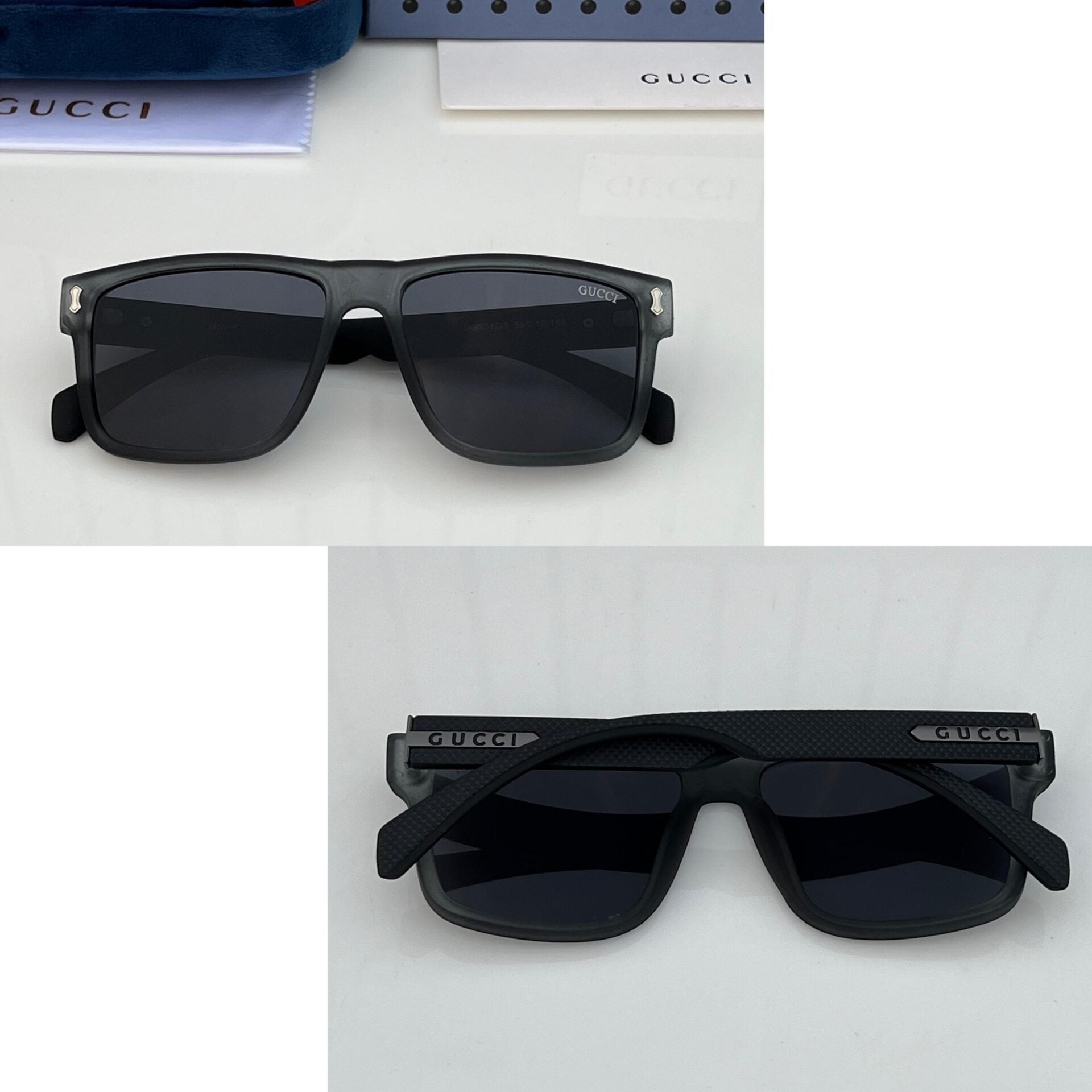 Rectangular Frame Sunglasses for Men
