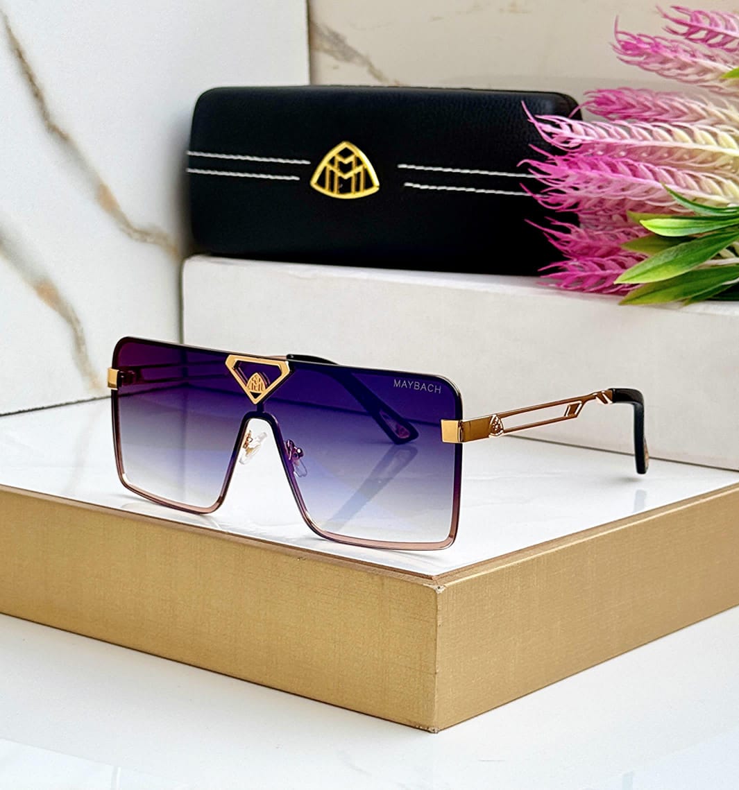 Oversized Frame Aviator Sunglasses for Men