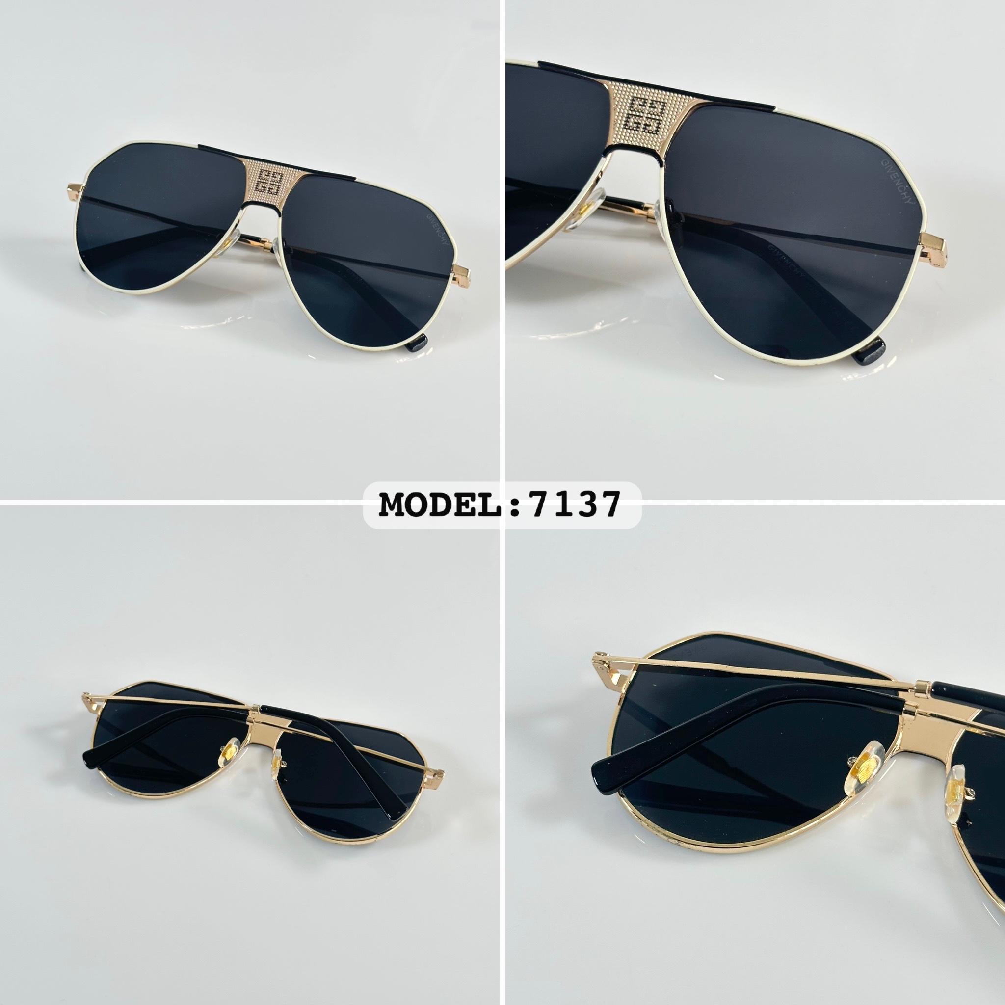 Black & Gold Sunglasses for Unisex