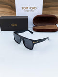 Black Oversized Frame Sunglasses for Men