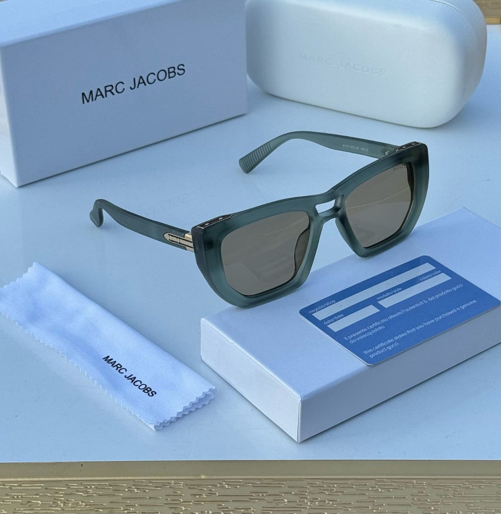 Unique Green Frame Sunglasses