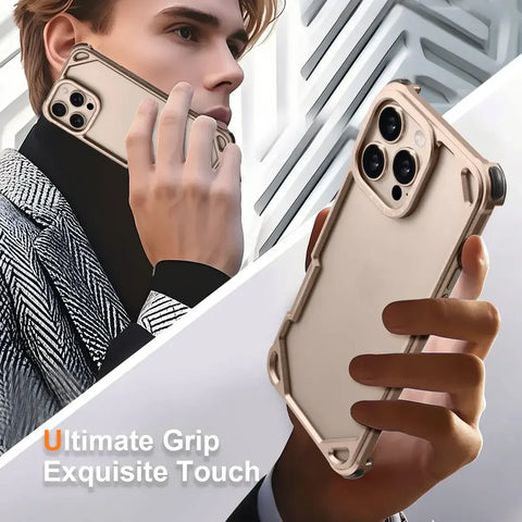 Forged Hollow Metal Guard Case - iPhone