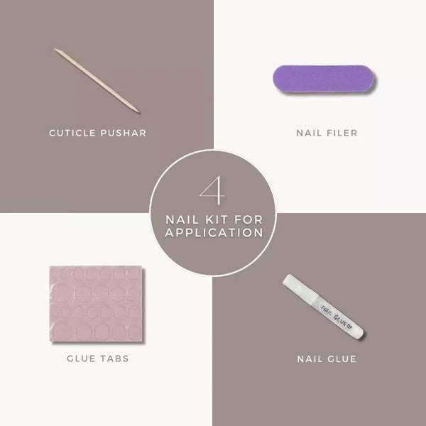 Dripping Elegance Press on Nails Set