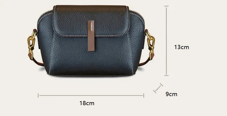 Light Luxury Soft Leather Trendy Crossbody Bag