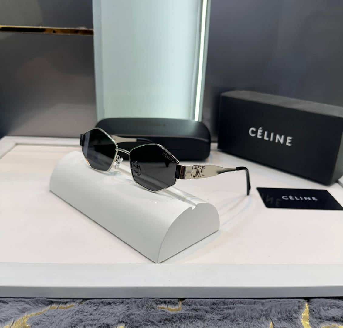 Celine Silver With Black Designer Premium Shade 598