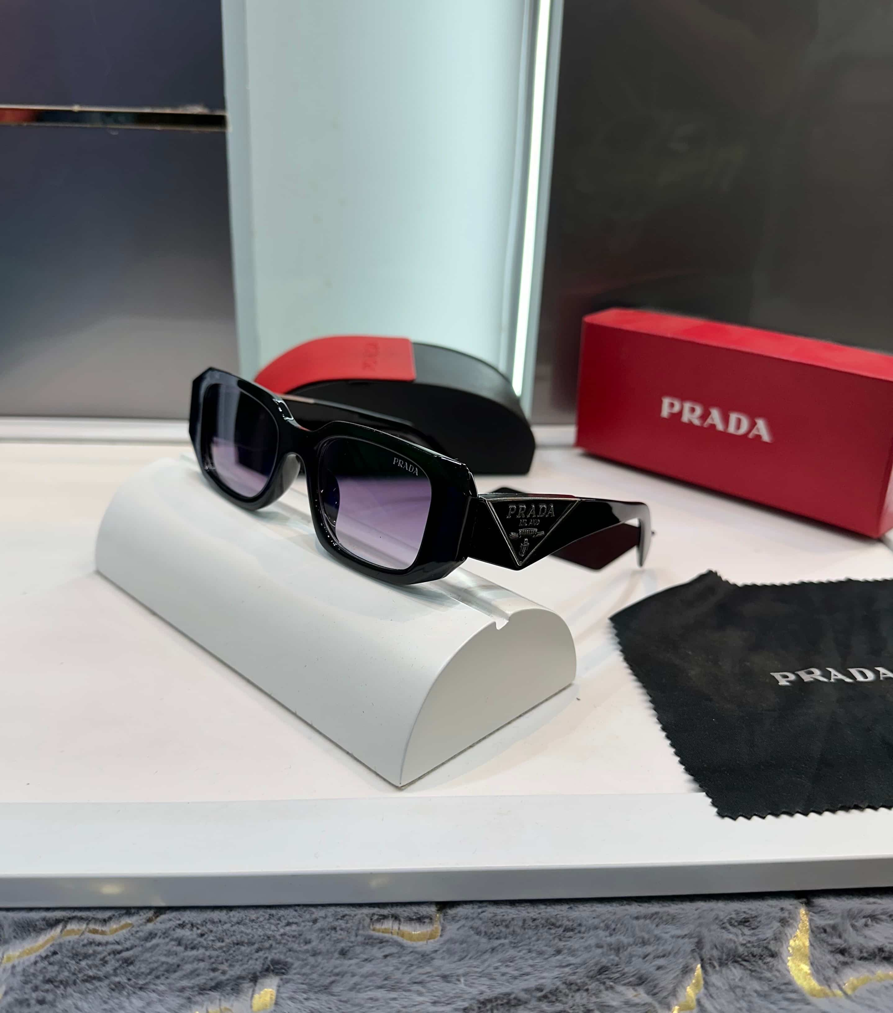 Prada Black Designer Shaded Lens 7901