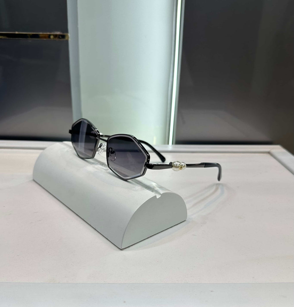 Chanel All Black Pearls Design Premium Shade 1430