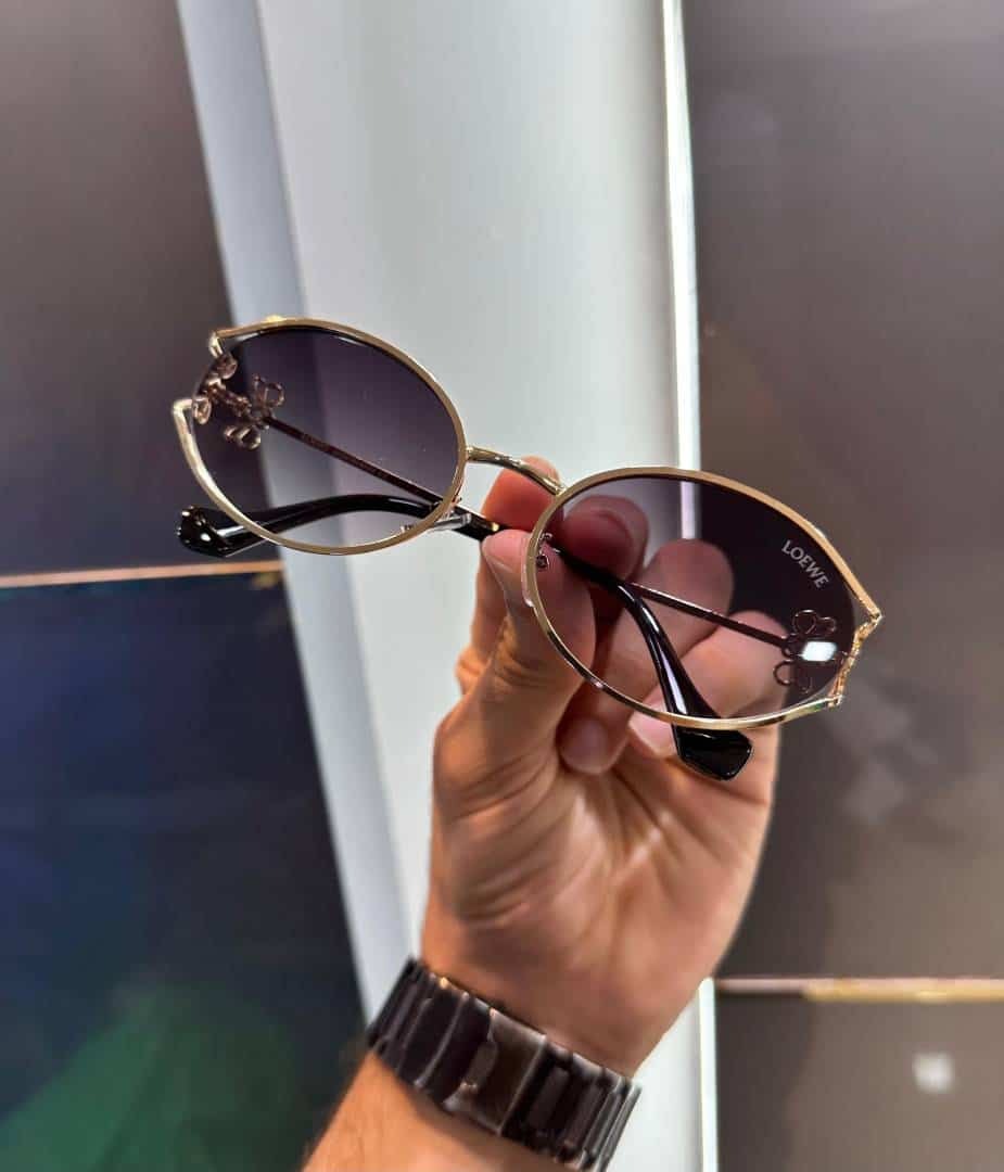 Loewe Designer Gold Black Premium Shades 5897