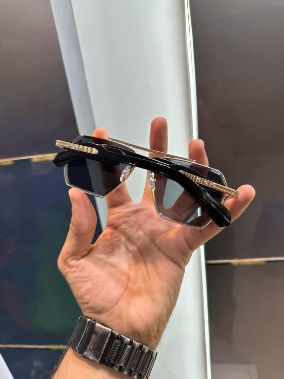 Dita Gold Black Designer Shade 9116