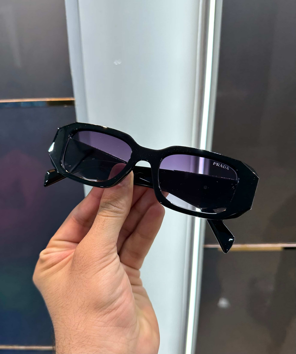 Prada Black Designer Shaded Lens 7901