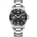 lONg-iNes. HydroConquest SILVER BLACK Watch
