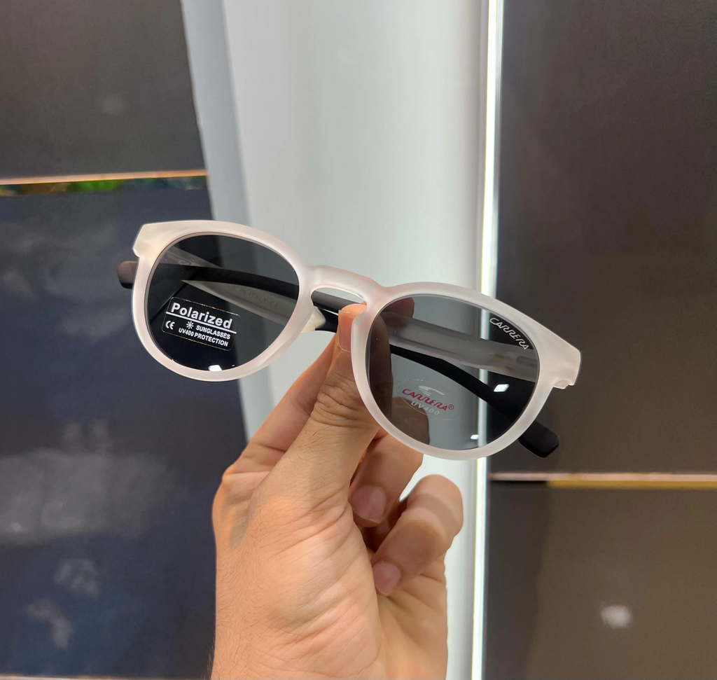 Carrera White Black Premium Shades 3354