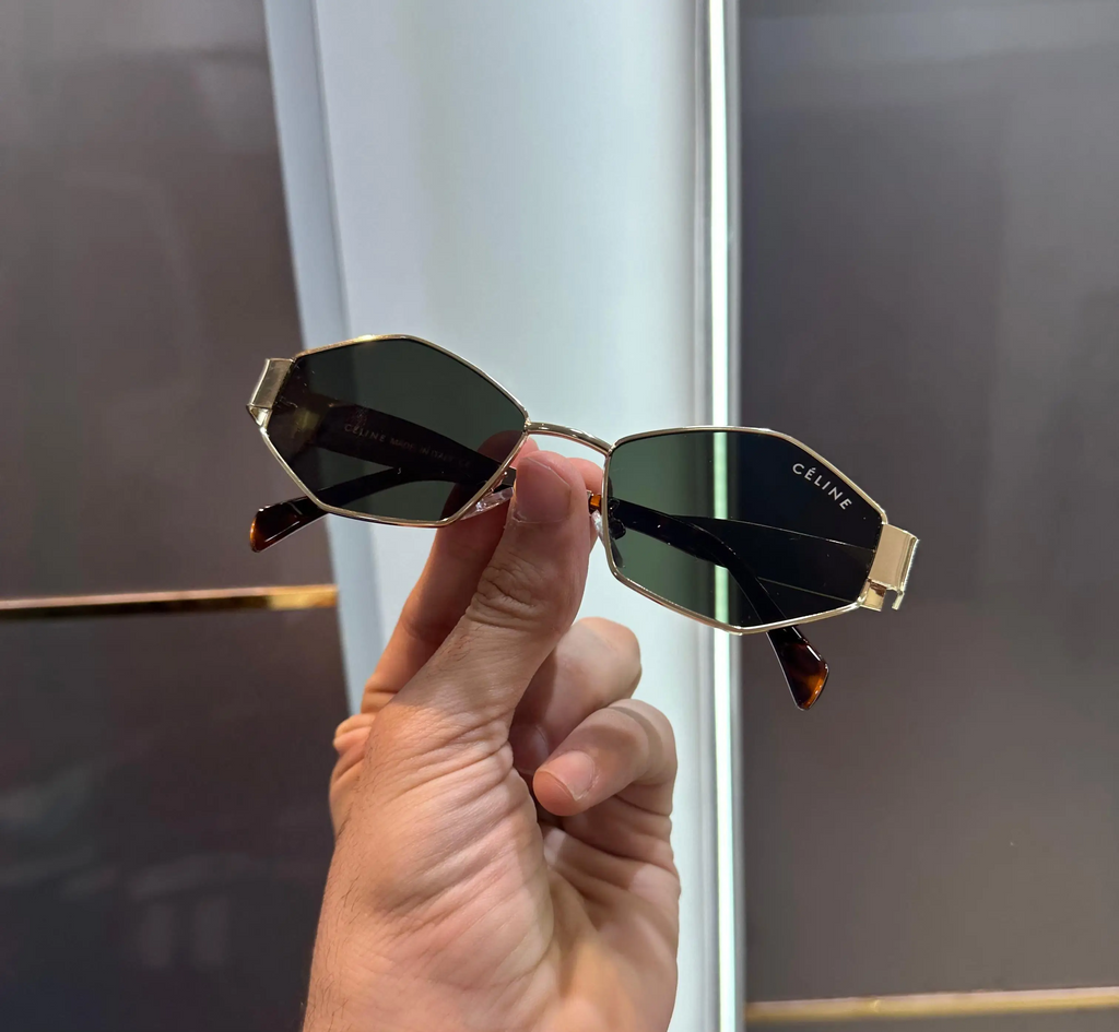 Celine Gold Tiger Green Designer Premium Shade 598