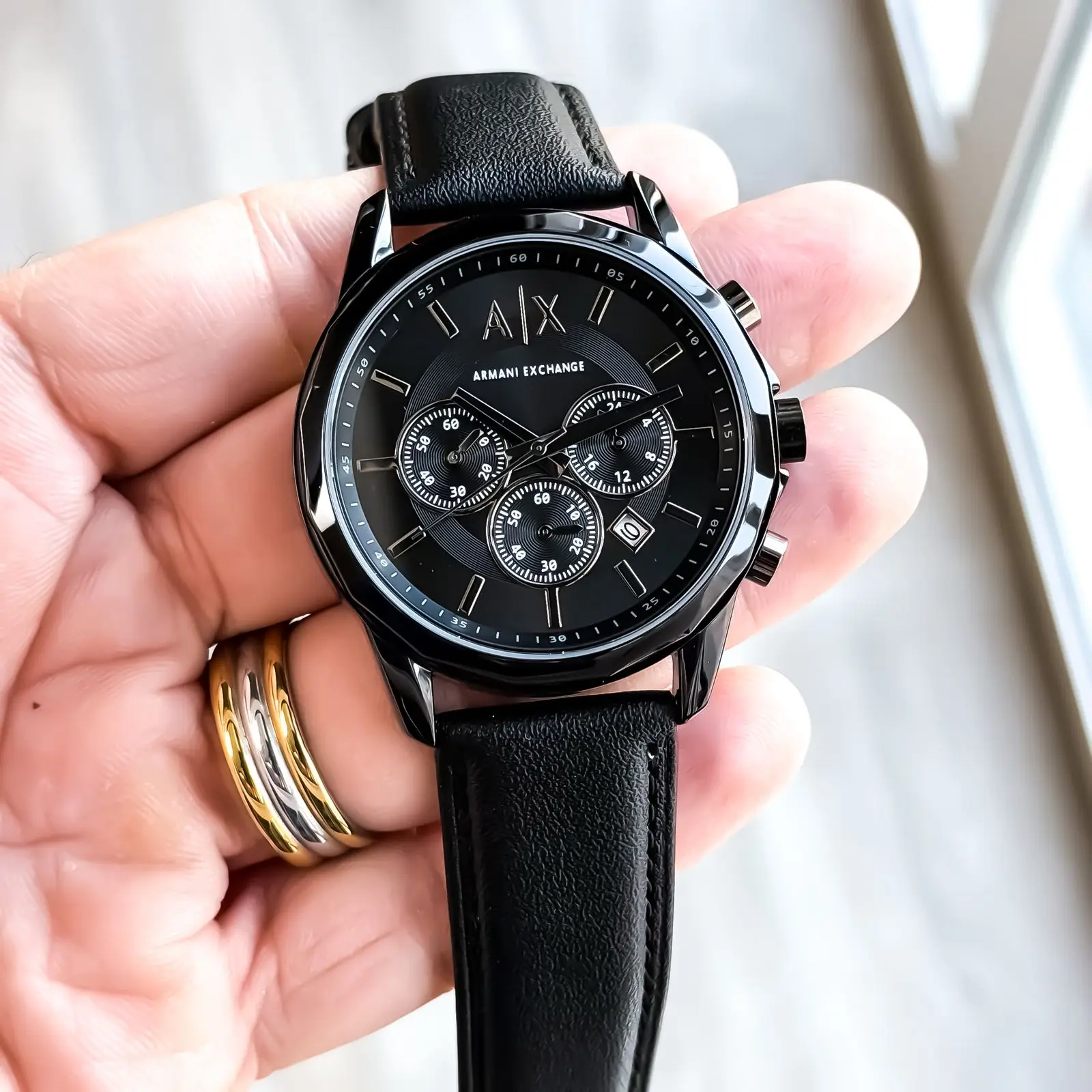 ArMAnI! CHRONO BLACK Watch