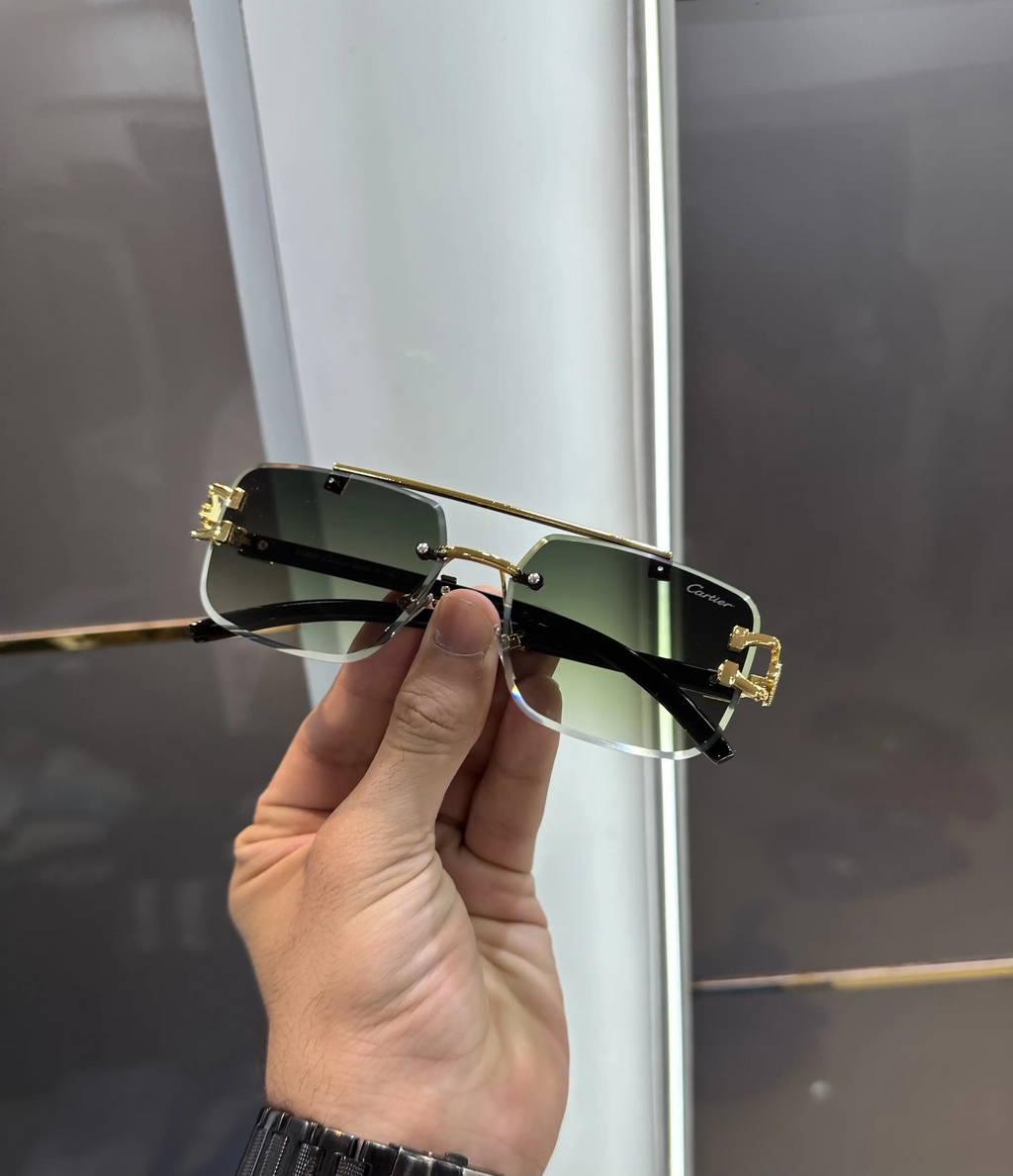 Cartier Green Jaguar Premium Shades 2650